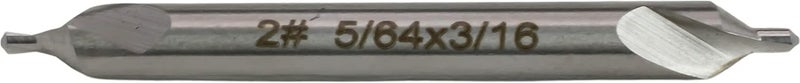CME Tools CME 10 pcs M2 High-Speed Steel Center Drills, No. 2 Size - Image 2